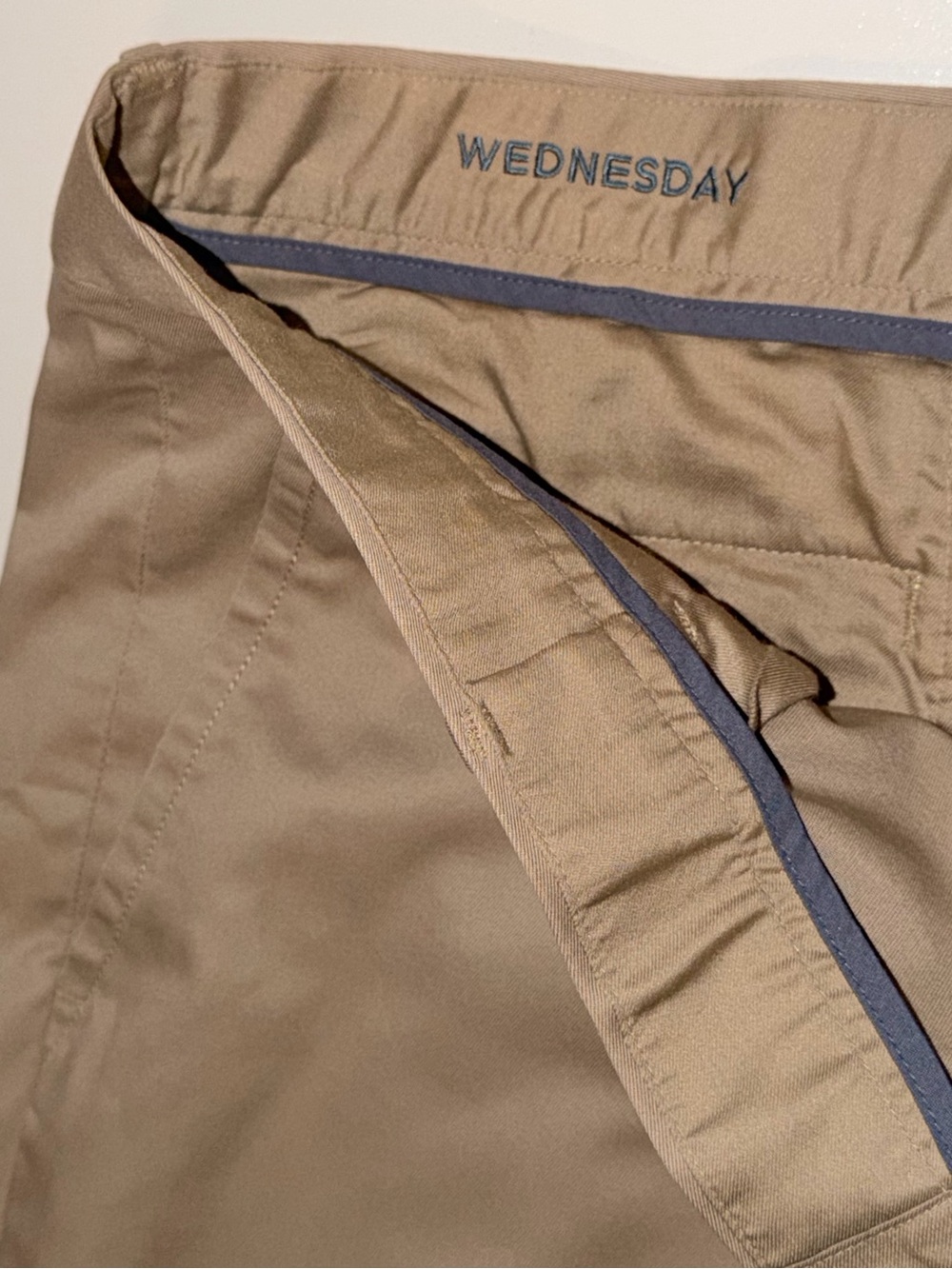 Bonobos Wednesday Pants Men 38x32 Khaki Tan Slim Fit Weekday Warrior Chino Dress - Picture 8 of 15